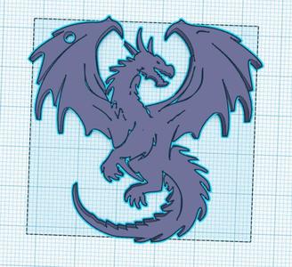 Llavero dragon