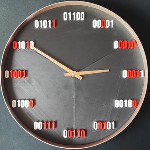 @donalogaora's 3D printed clock face with a twist!