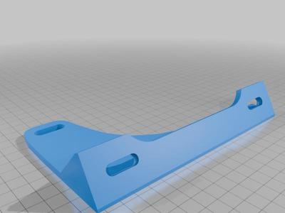 NB Miata Plate Holder left