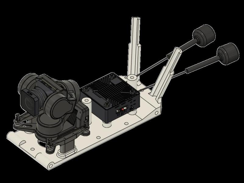 Walksnail Moonlight and Caddx GM3 Gimbal Mount