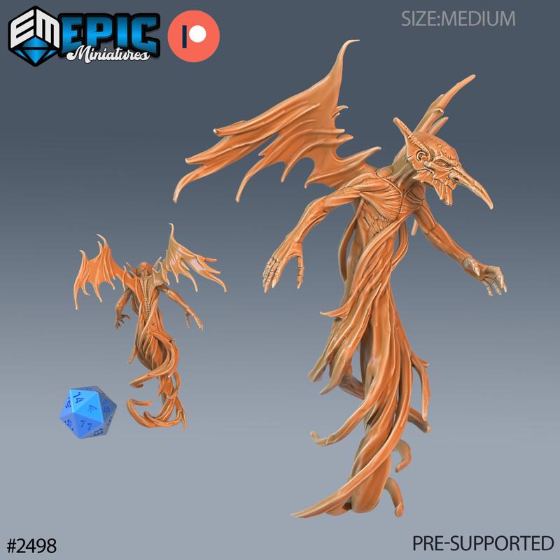 Air Mephit / Evil Imp / Winged Humanoid / Wind Elemental / Flying Encounter