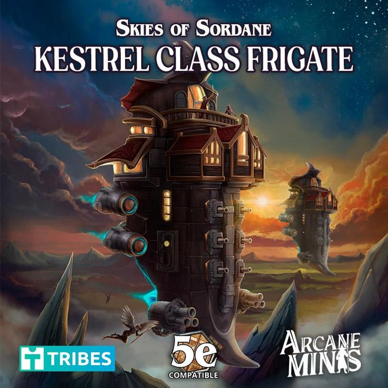 Airship PDF + Map - Kestrel Class Frigate