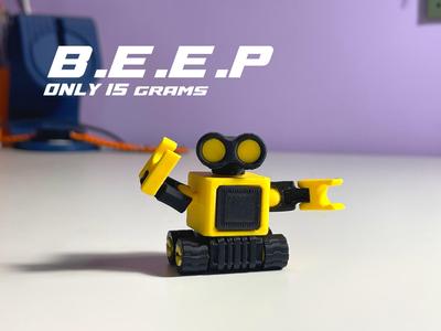 Articulated mecha - assembly toy - b.e.e.p - robot