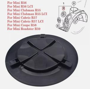 Headlight Cover Wheel House Fender Cover For MINI R56 R55 R57 R58 R59