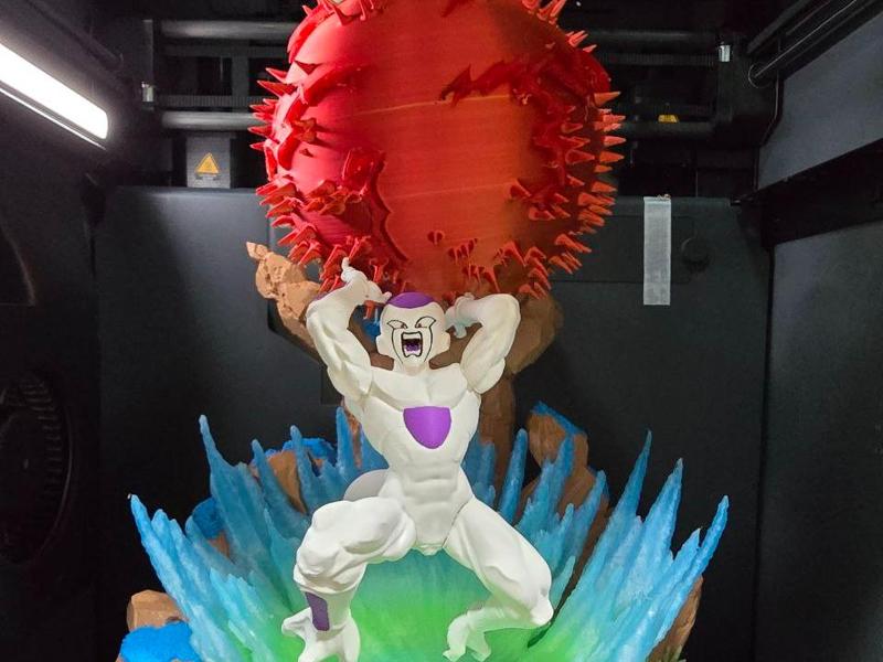 Diorama Freezer Attack