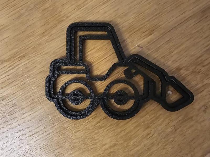 Wheel Loader Cookie Cutter