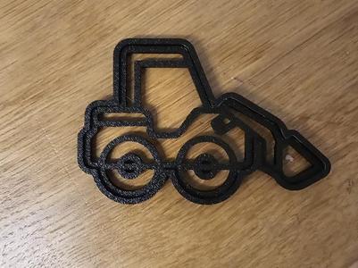 Wheel Loader Cookie Cutter