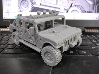Assembled Hummer Wheel Articulated