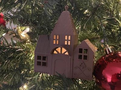 Holiday Gingerbread House Ornament