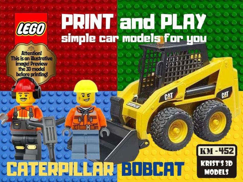 LEGO BOBCAT CATERPILLAR