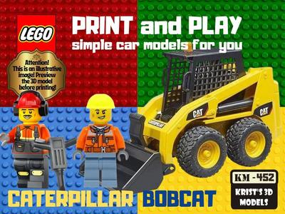 LEGO BOBCAT CATERPILLAR