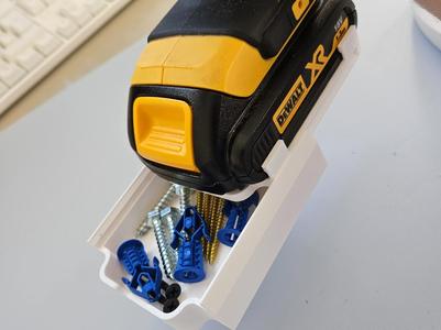 Clip-on Drawer for DeWalt XR Power Tools