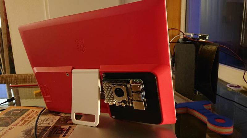 Raspberry Pi 5 mount to Raspberry Monitor using VESA 