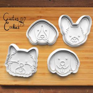 Dog Cookie Cutter set 0083