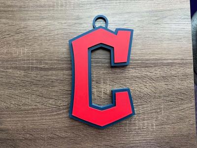 Cleveland Guardians Oversized Necklace, Pendant