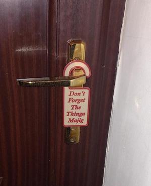 Dont Forget Sign