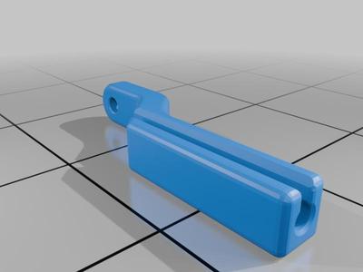 Pushrod Keeper for Turbotimber Evolution / E-flite Timber /- 1mm pushrod 