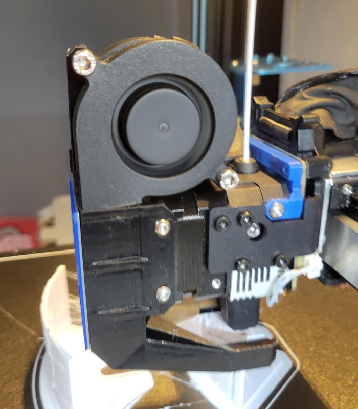 K3D dual 5015 cooling for Sprite Pro with CHCB-OT hot end.