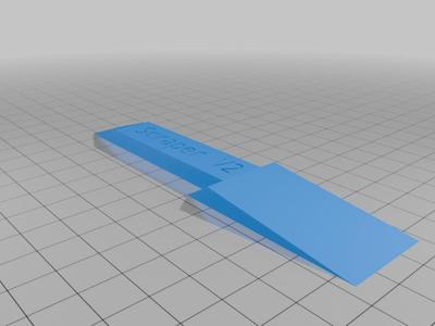 3D Print Scraper V2 | Made by Susmic