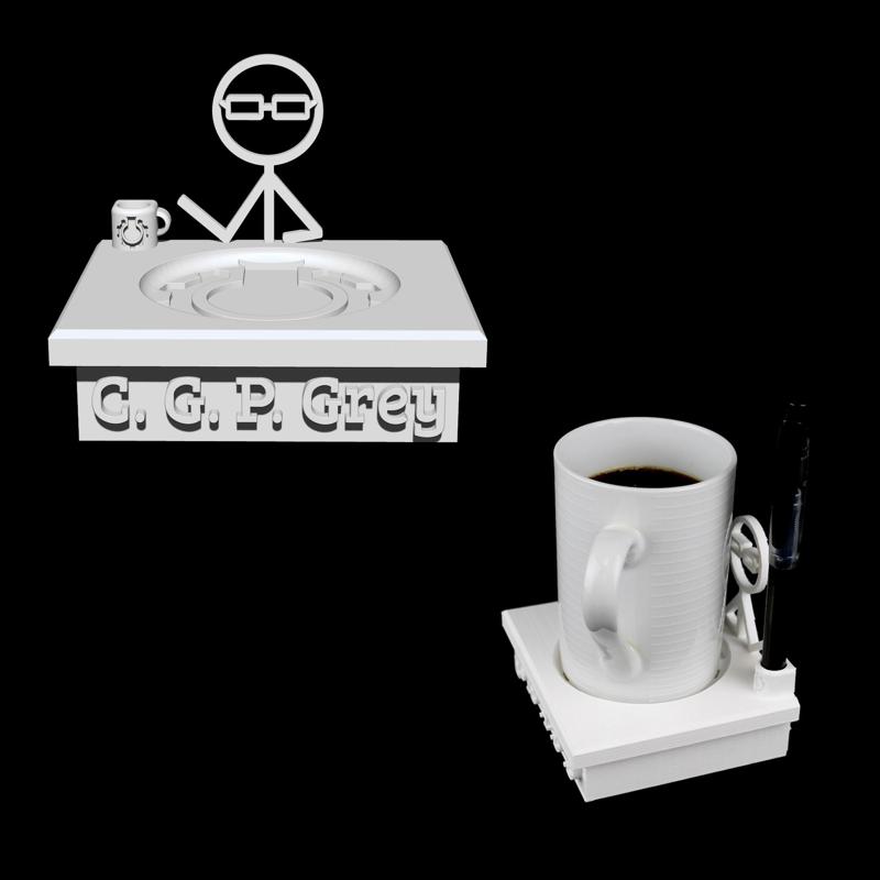CGP Grey Explains Desk Buddy - Support Free
