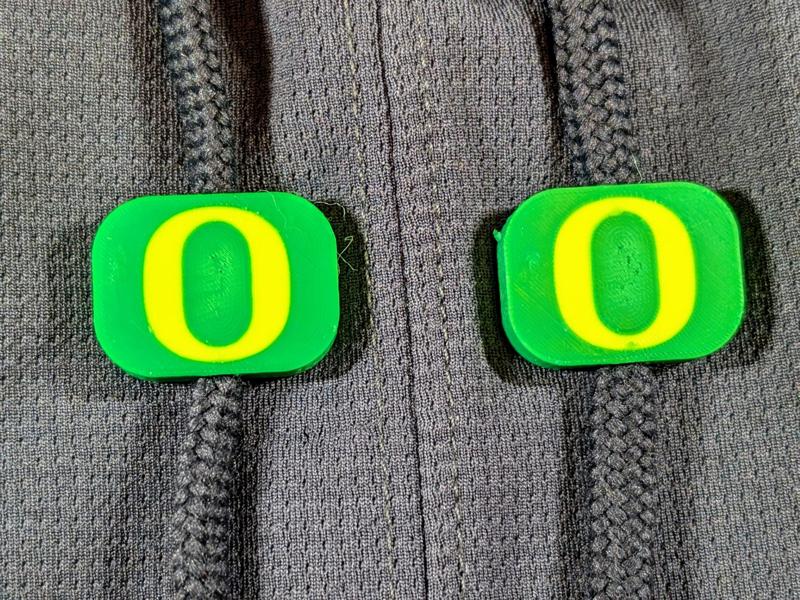 Oregon Ducks Drawstring Charm
