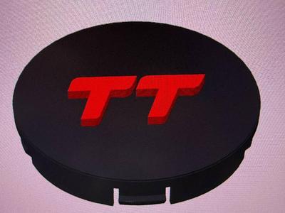 Audi TT wheel cap 60mm (59mm) Rotors 18"