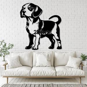 Beagle Silhouette Wall Tattoo
