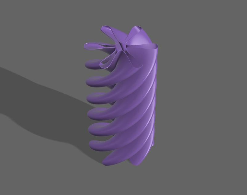 Spiral Fidget Cutting Tool