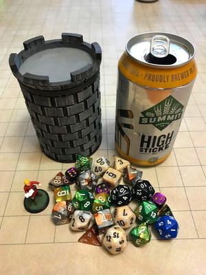 Multipurpose D&D Dice Container