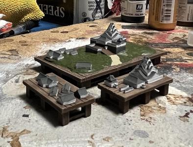 Japanese mini wargame table