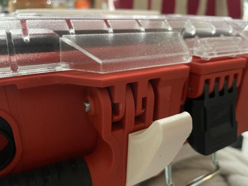 Packout Lid Blocker