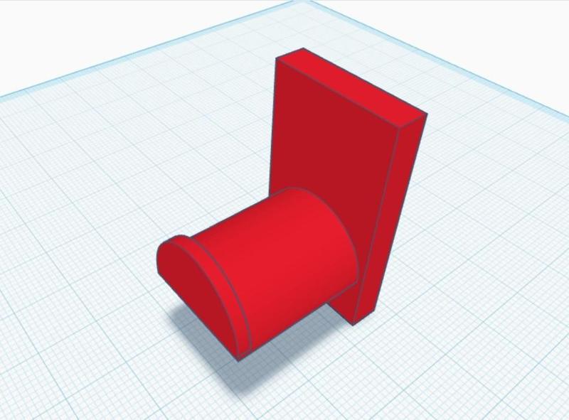 Headphone stand for Self-adhesive tape