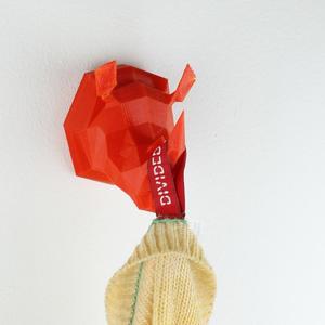 Rhino Taxidermy Coat Hook -(high and low poly versions included!)