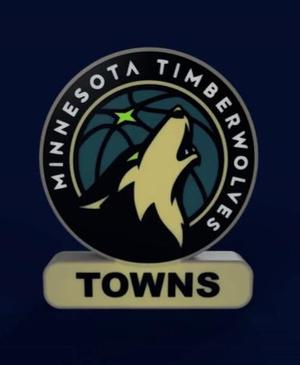 Minnesota Timberwolves Sign - LED Strip Compatible