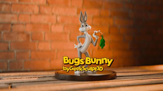 Collectible Playful Bugs Bunny Figurine