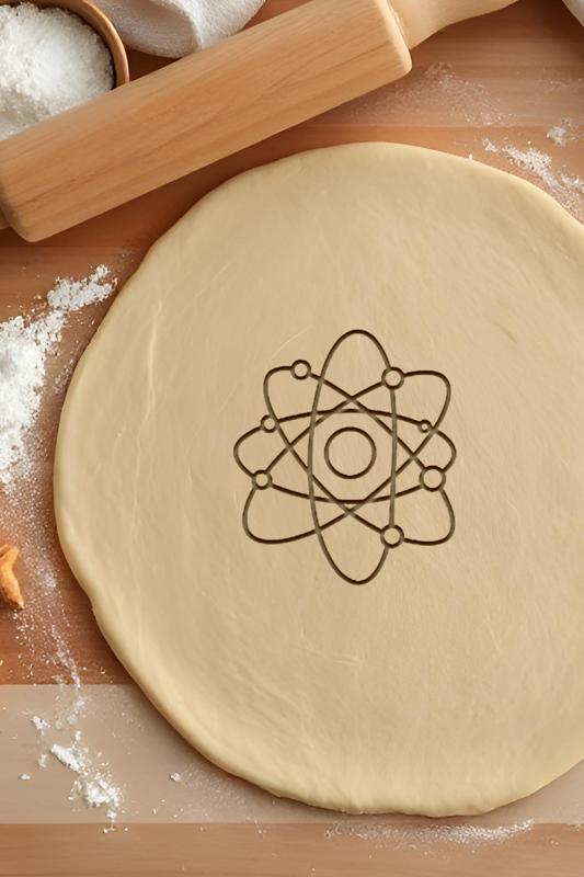 Atom Cookie Cutter, Biscuit Cutter