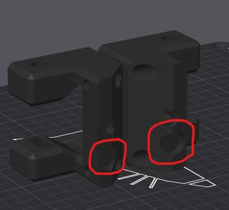 Front Tensioners for Ratrig V-Core 3.1 - Enclosure 2.0 ONLY -- nylock interference mitigation
