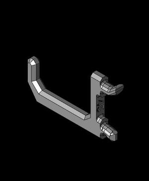 Multiboard hooky hook - 45mm