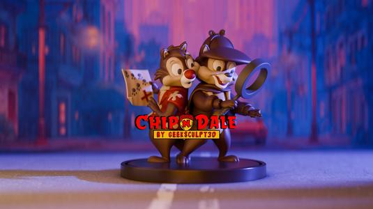 Chip and Dale Rescue Rangers Collectible for Cartoon Fans