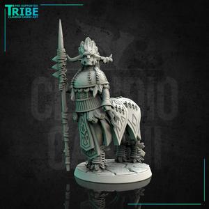 (0126) Male centaur boss with lance