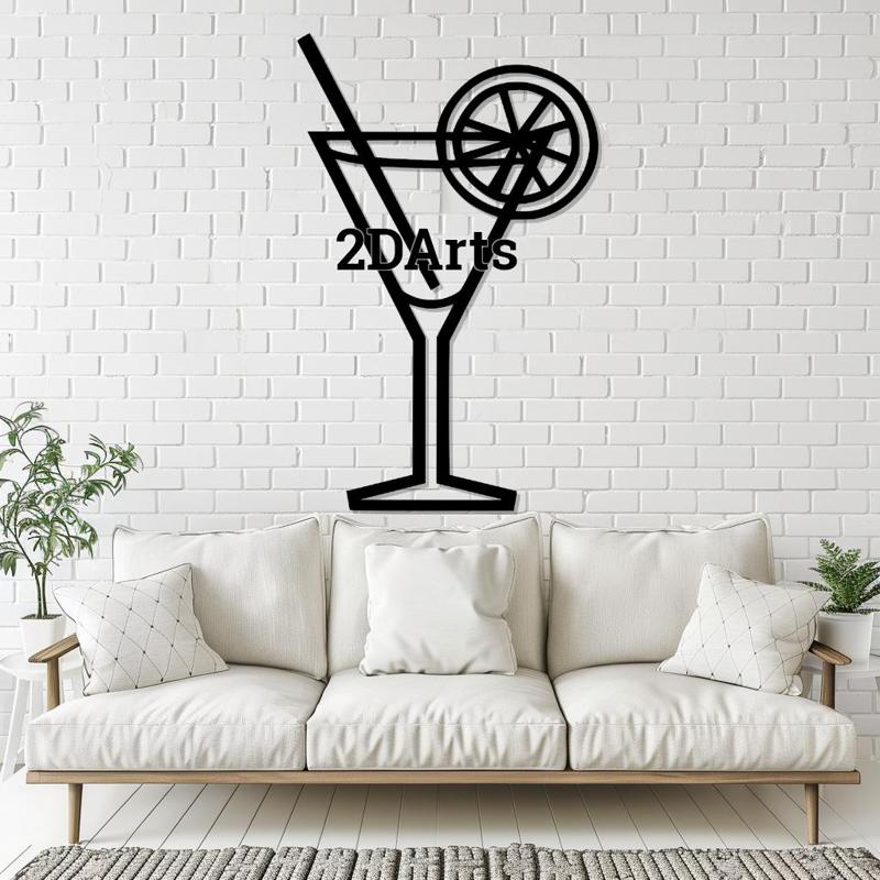Cocktail 2D Wall Art/Window Art