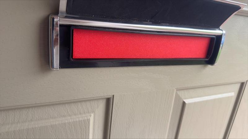 Letter Plate Blocker