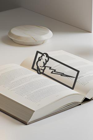 Cloud, Lightning Bookmark, Gift Idea