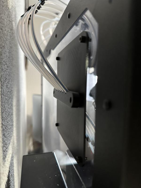 Prusa enclosure hexagonal feed-through for MMU3