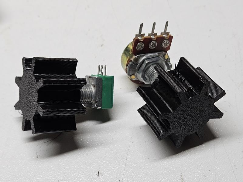 Potentiometer TPU knob