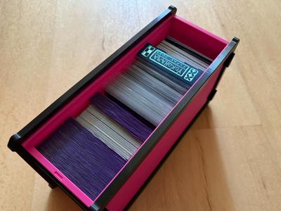 Large Pokemon Card Box with Lid - Fits 3-4 Decks!