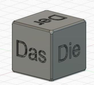 Portable German Article Lottery