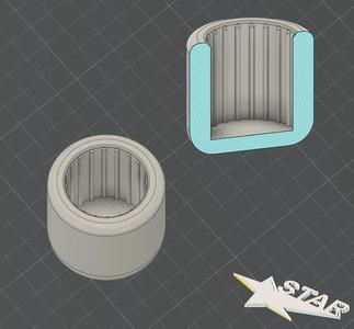 Kappe / cap for tubes Ø16 mm