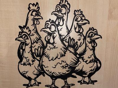 Chicken Wall Decor