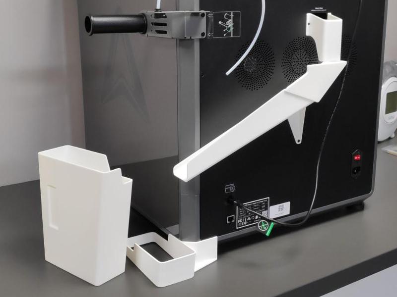 K2 Plus - Right poop chute with removable bin
